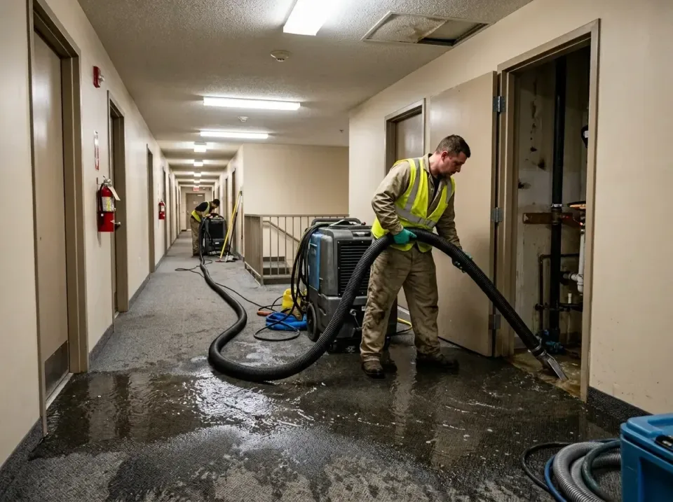 multi-unit-apartment-hallway-f-005 — frequently asked questions, Emergency Burst Pipe Water Extraction & Removal in Rural Ha…